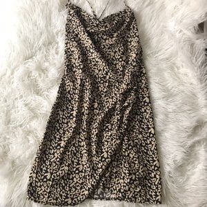 Nasty Gal Leopard Print Dress Size 8